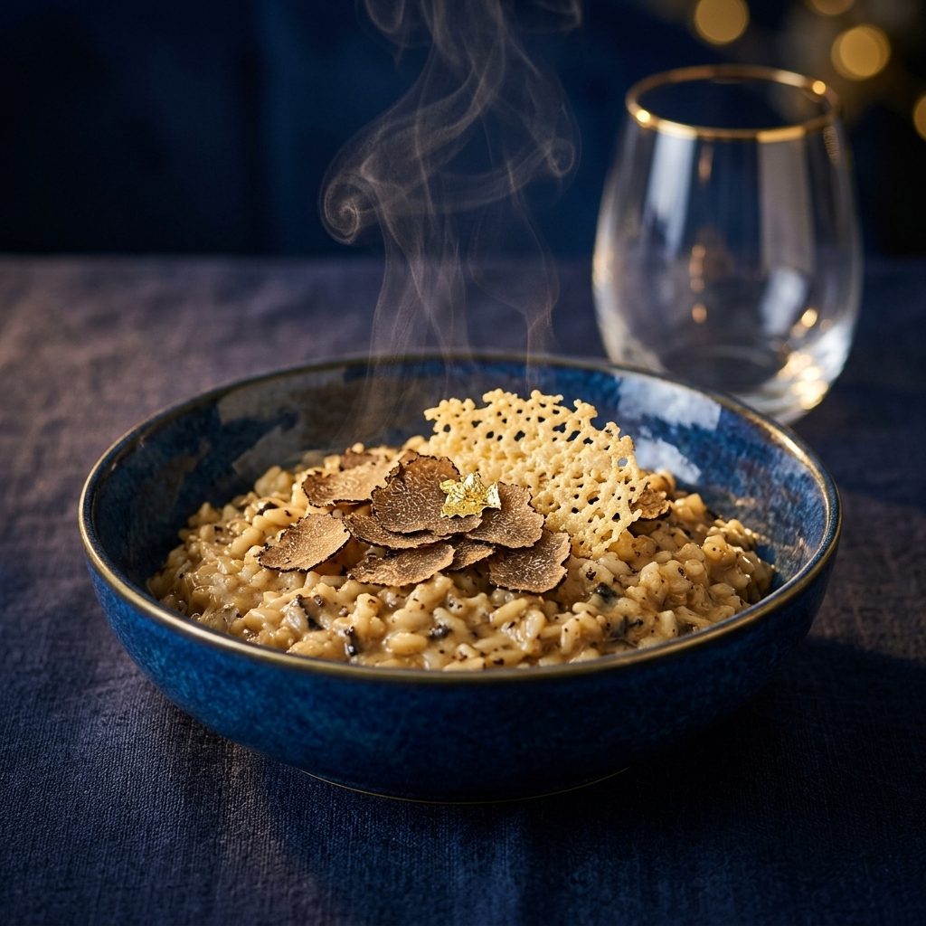 ريزوتو الكمأة السوداء
